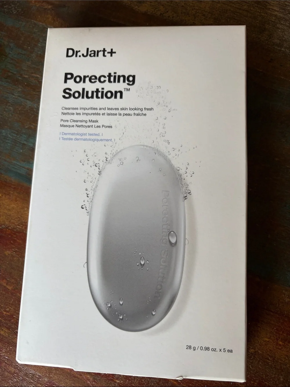 New Dr. Jart+ Porecting Solution Pore Cleansing Mask set of 5
